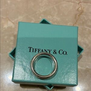 Tiffany & Co. 1837 Classic 925 Silver Band👝